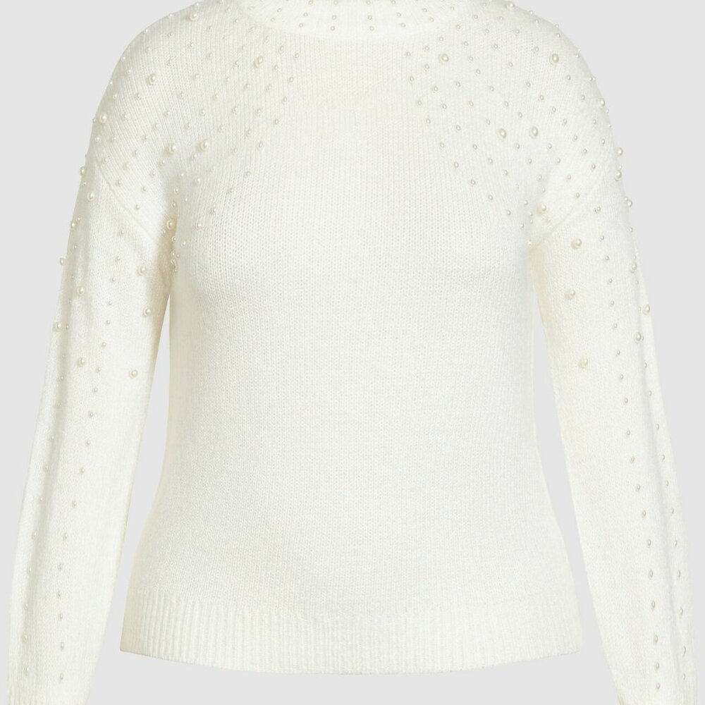 City Chic Pearl Sweater - Size 14 / XS